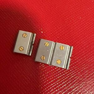 Cartier authentic santos extra link small size watch stainless and 18k gold